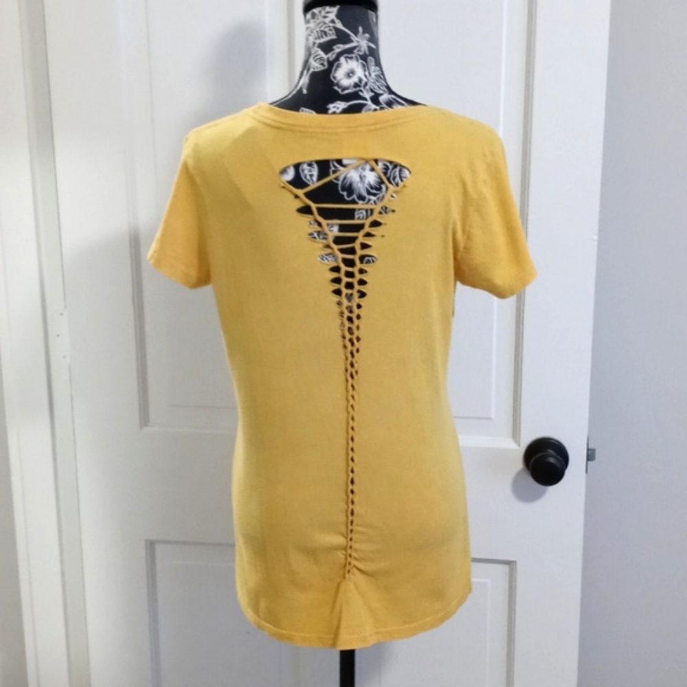 🆕️ 🖤HTF Affliction🖤 - Capri S/S U-Neck Tee - Picture 3 of 11